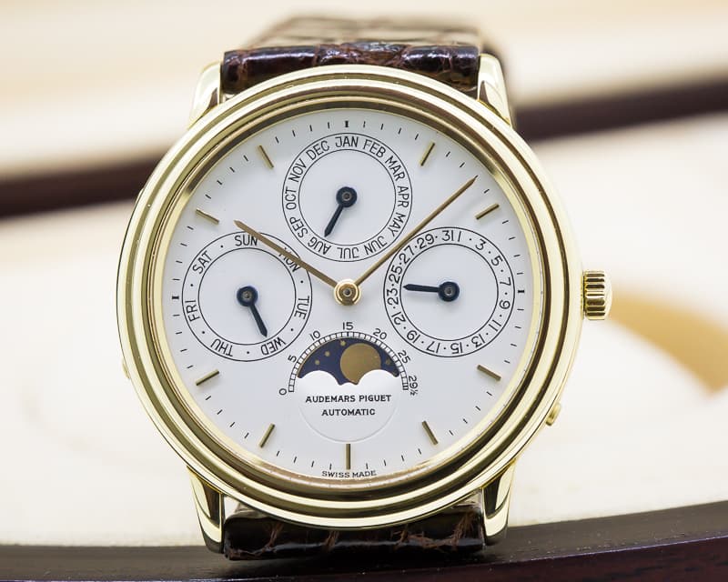 Audemars Piguet Quantieme Perpetual Calendar 18K Yellow Gold