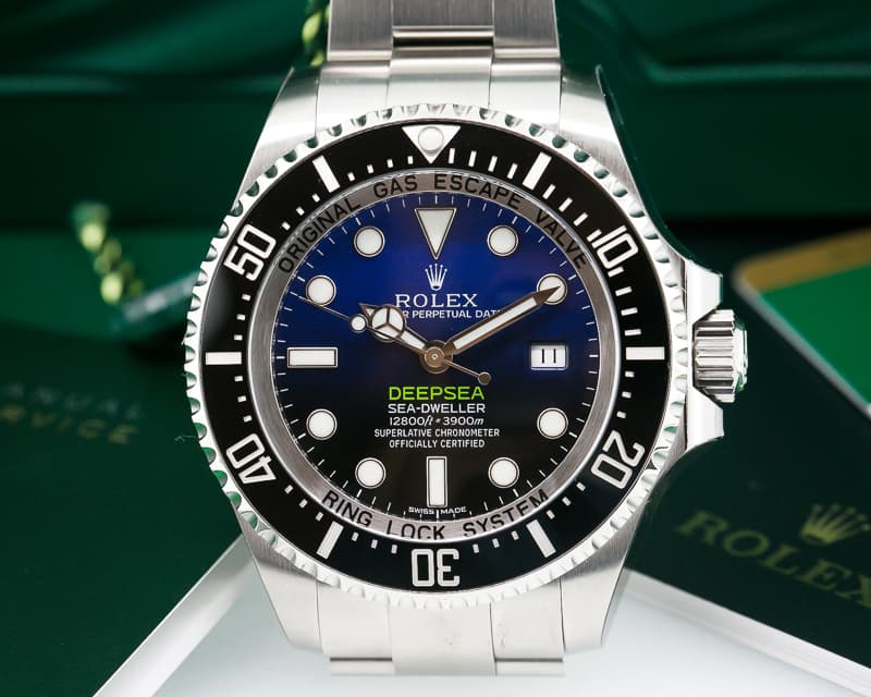 Rolex Sea Dweller Deep Sea Deep Blue JAMES CAMERON UNWORN