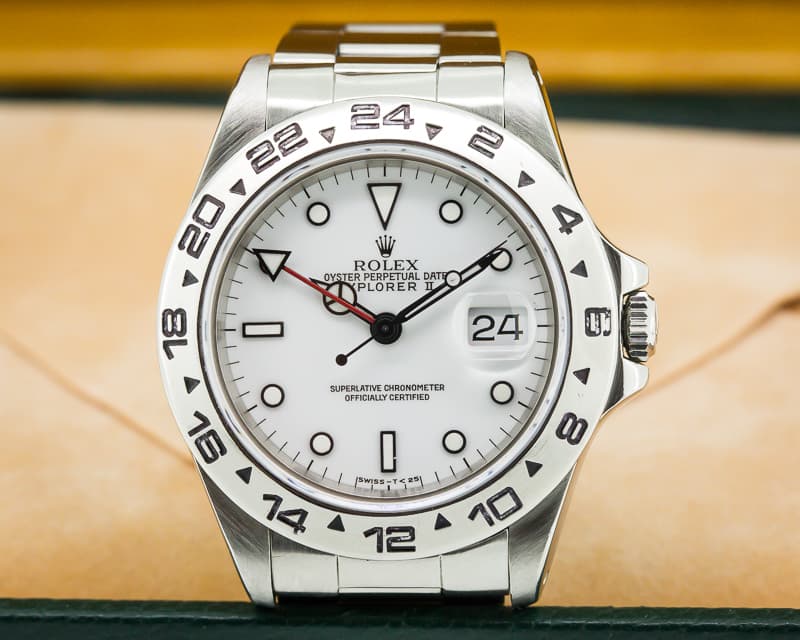 Rolex Explorer II "Polar" White Dial SS / SS