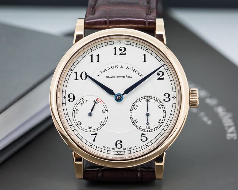 A. Lange and Sohne 1815 Up & Down 18K Rose Gold