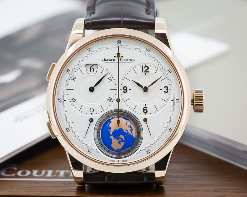 Jaeger LeCoultre Duometre Travel Time 18K Rose Gold 