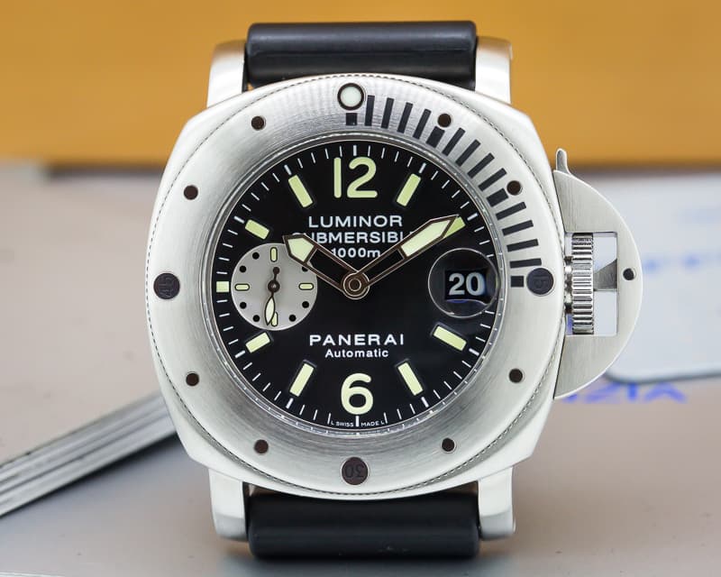 Panerai Luminor Submersible "La Bomba" Steel / Rubber