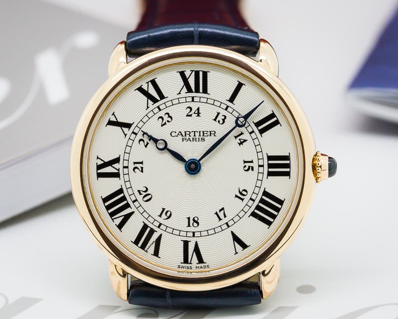 Cartier Ronde Louis "Privee Collection" Manual Wind 18K Rose Gold 