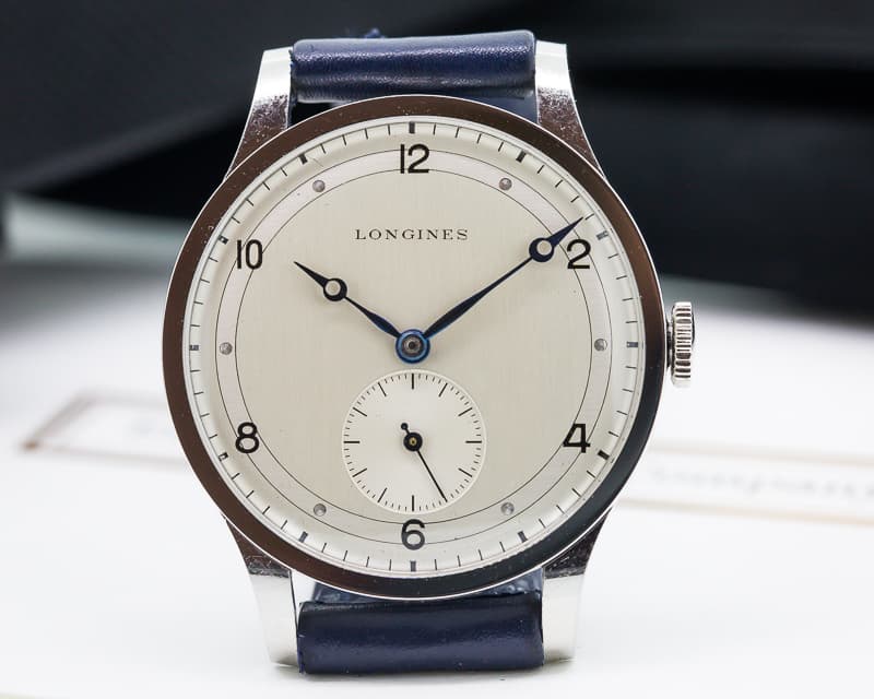 Longines Vintage Calatrava Sector Dial Circa 1942 SS