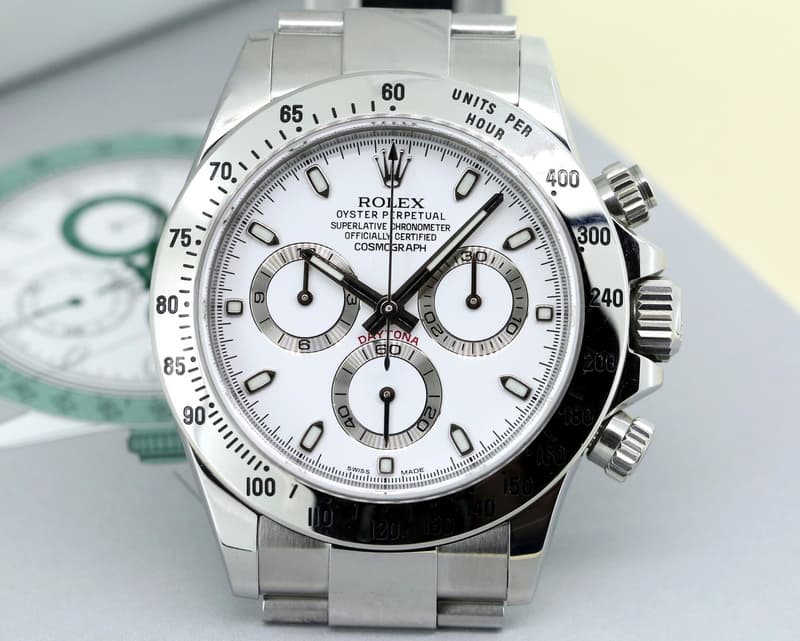 Rolex Daytona White Dial SS / SS