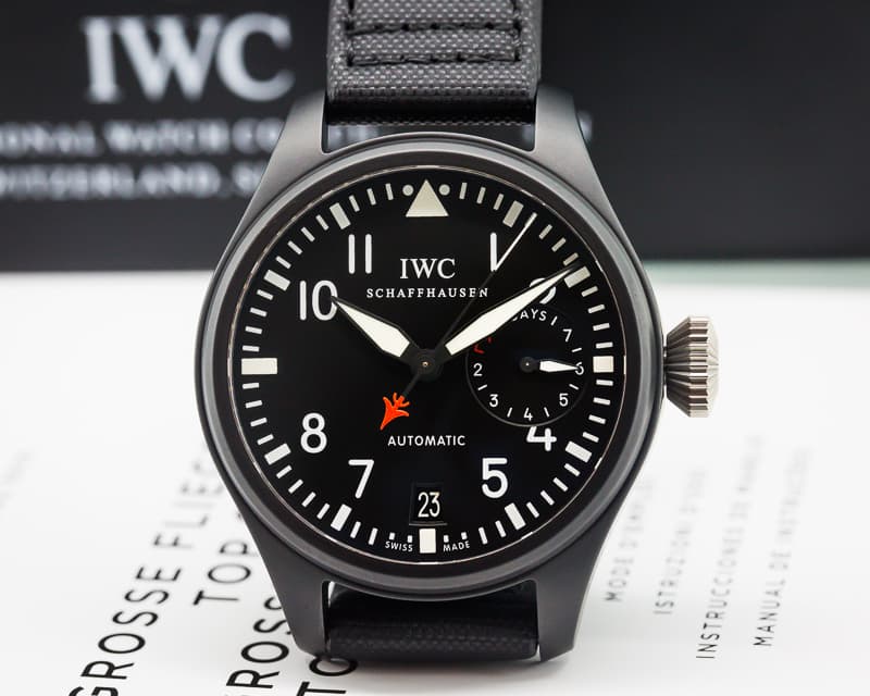 IWC Big Pilot TOP GUN 7 Day Ceramic 

