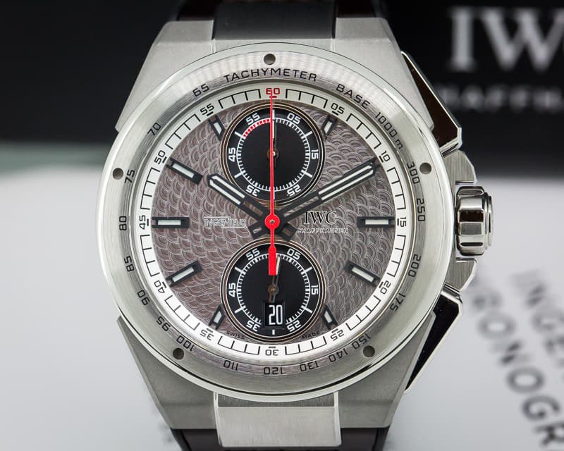 IWC Ingenieur Chronograph Silberpfeil Limited Edition UNWORN SS / Leather 