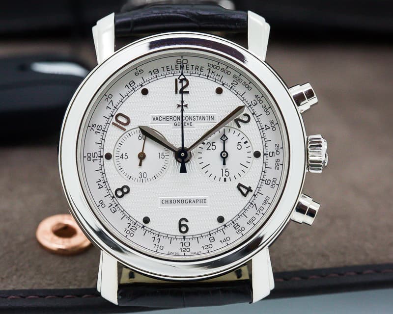 Vacheron Constantin Malte Chronograph 18K White Gold / Deployment 