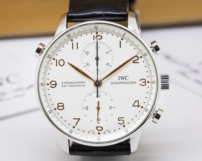 IWC Portuguese Chronograph Rattrapante SS