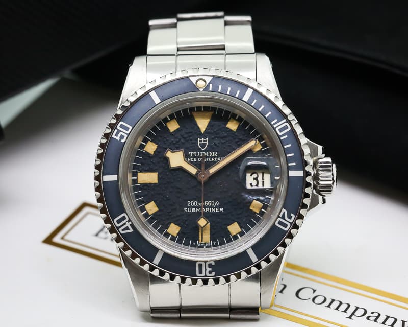 Tudor Vintage Snowflake Submariner Blue Dial / Blue Bezel