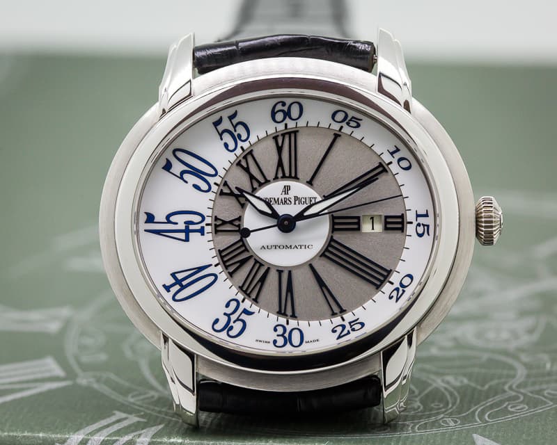 Audemars Piguet Millenary Automatic 18K White Gold Silver Dial