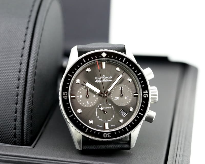 Blancpain Fifty Fathoms Bathyscaphe Flyback Chronograph SS / Kevlar