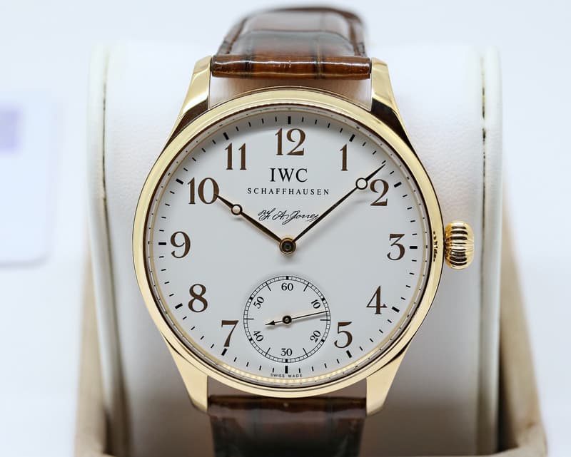 IWC Portuguese FA Jones Limited Edition 18K Rose Gold