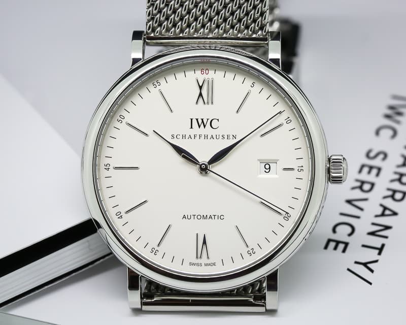 IWC Portofino Automatic SS / SS Silver Dial 