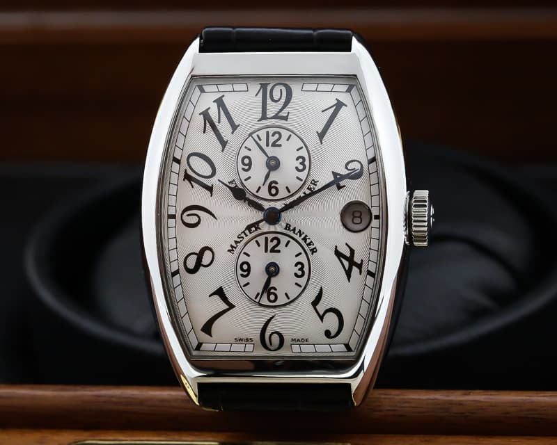 Franck Muller Master Banker Silver Dial SS