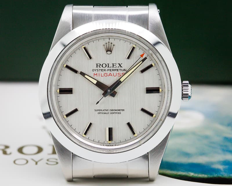 Rolex Vintage Milgauss Silver Dial SS / SS
