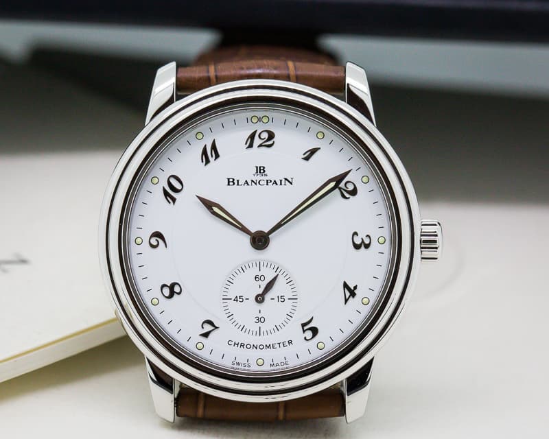 Blancpain Ultra Thin White Dial
Manual Wind Chronometer SS