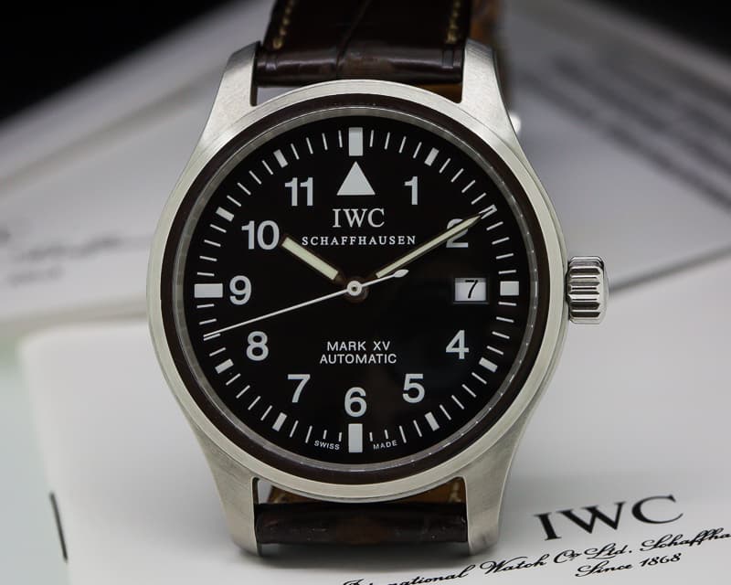 IWC Mark XV SS / Strap Black Dial 