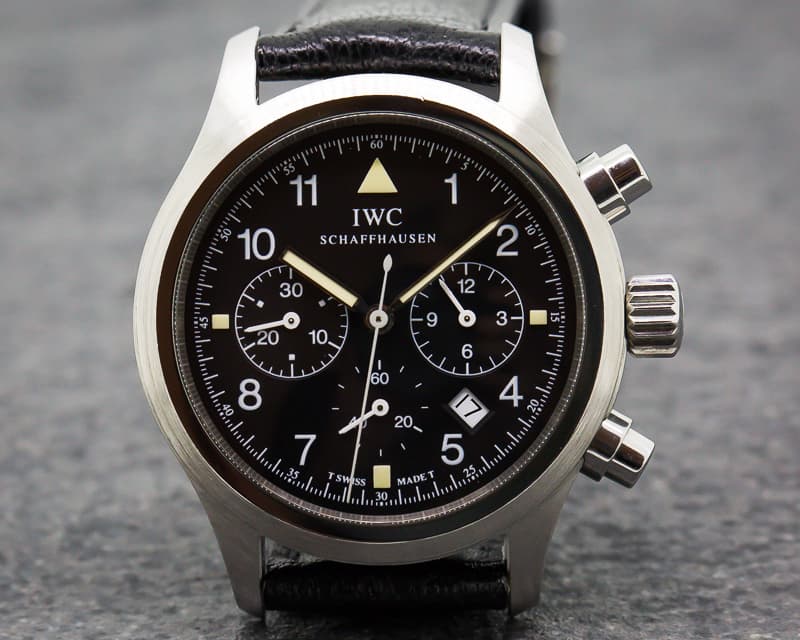 IWC Pilot Chronograph Quartz SS