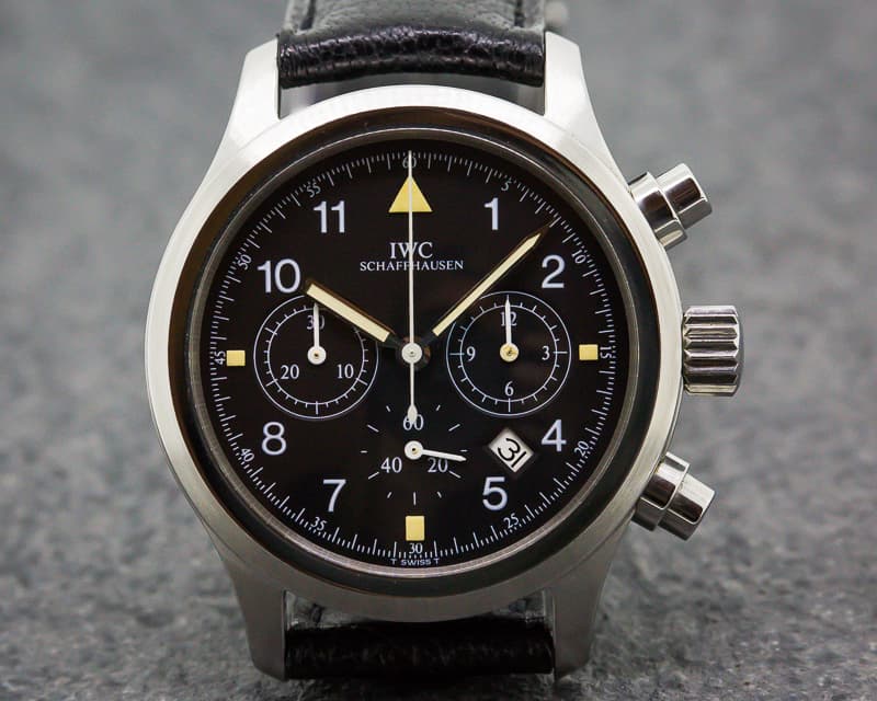 IWC Pilot Chronograph Quartz SS