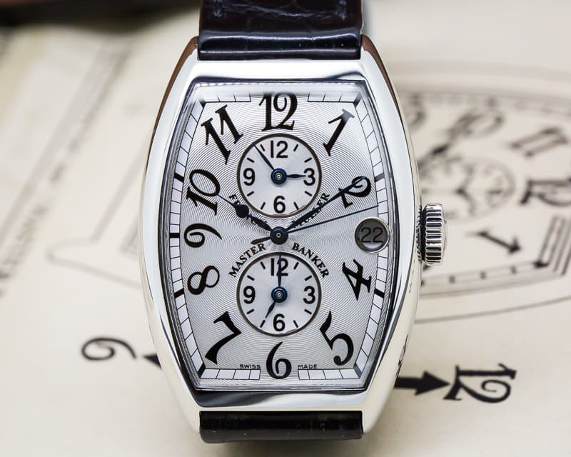 Franck Muller Master Banker Silver Dial SS