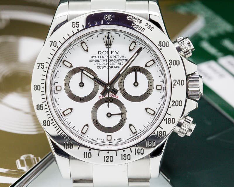 Rolex Daytona White Dial SS / SS
