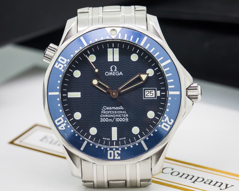 Omega Seamaster Professional Blue Dial SS 
