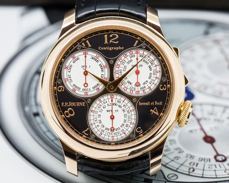 F. P. Journe Centigraphe Souverain BOUTIQUE EDITION 18K Rose Gold / Black Dial