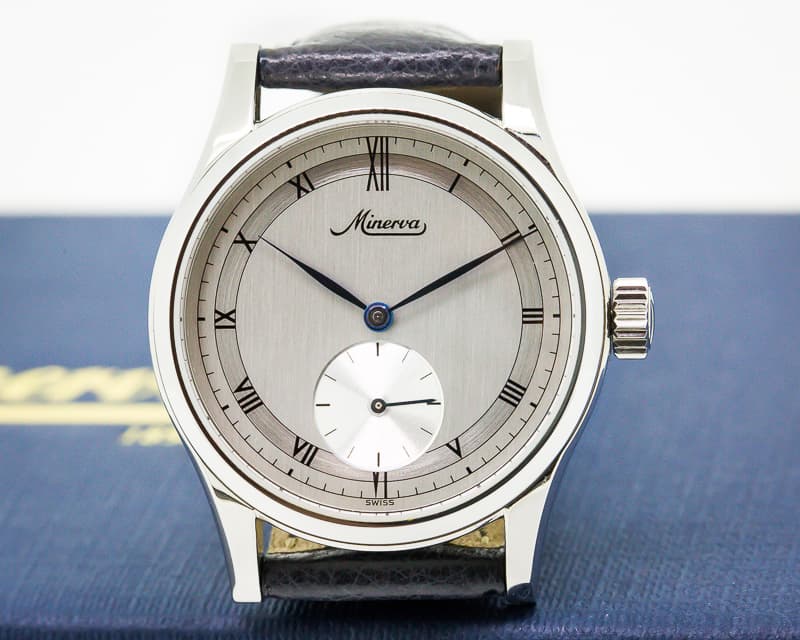 Minerva Pythagore Classic SS Silver Dial