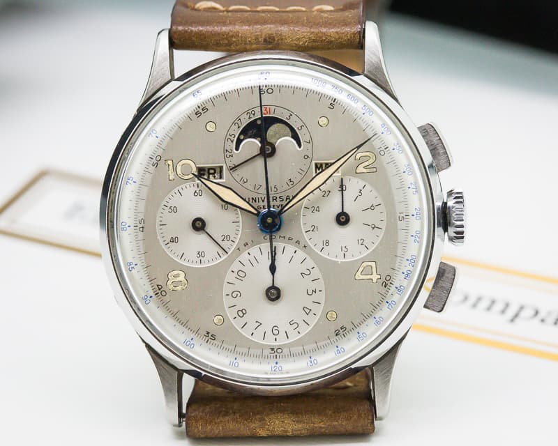Universal Geneve Vintage Tri-Compax SS