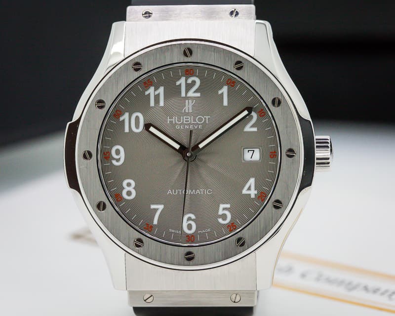 Hublot Automatic Grey Dial SS / Rubber
