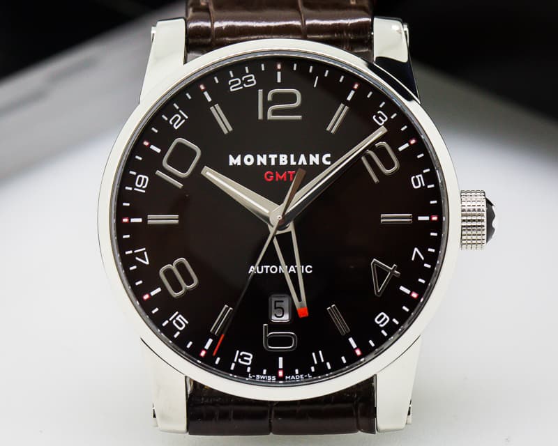 Montblanc Timewalker GMT SS Black Dial