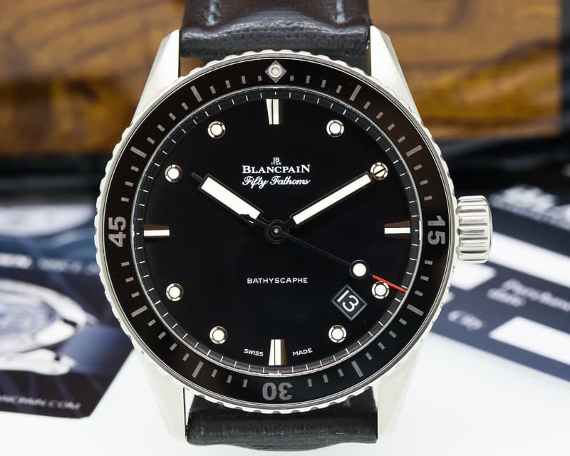 Blancpain Fifty Fathoms Bathyscaphe Automatic Titanium