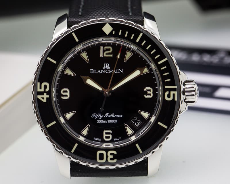 Blancpain Fifty Fathoms Automatic SS / Canvas