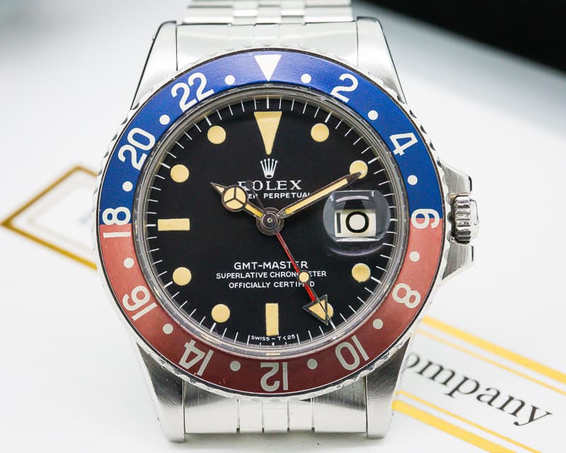 Rolex GMT Master Blue / Red "Pepsi Bezel" SS / SS