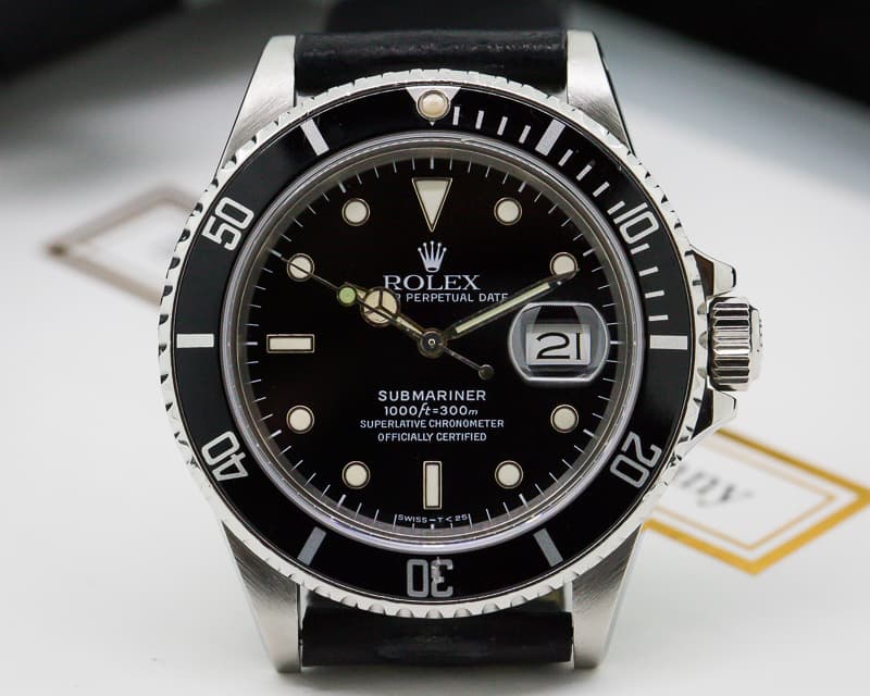 Rolex Submariner "Transitional" SS Black Dial
