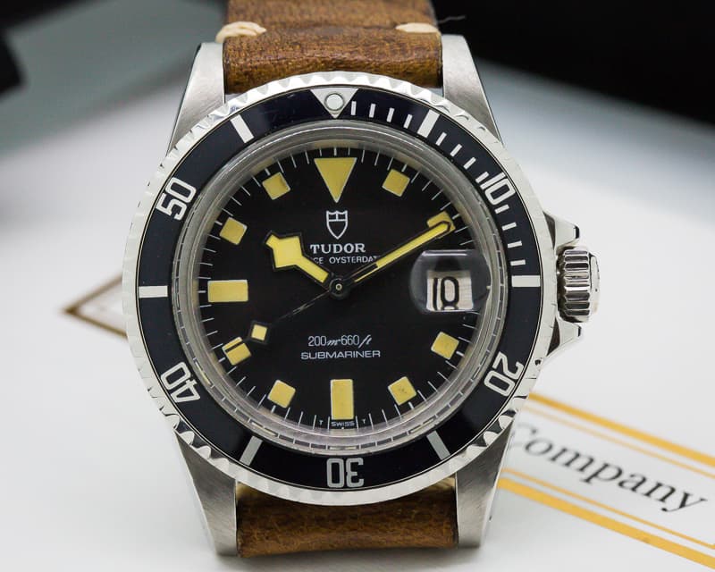 Tudor Submariner Black Matte Dial "Snowflake" SS