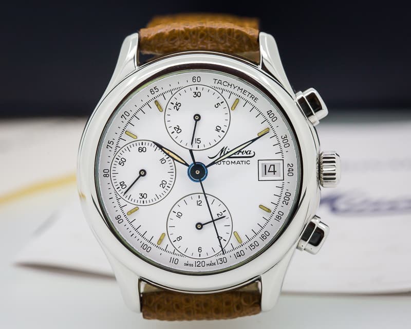 Minerva Steel Automatic Chronograph
