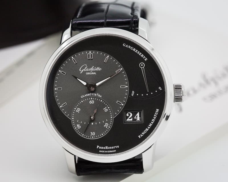 Glashutte Original PanoReserve Manual Wind Grey Dial SS
