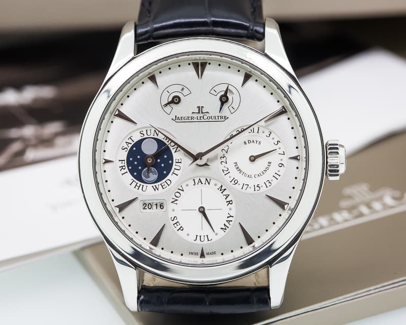 Jaeger LeCoultre Master 8 Days Perpetual Calendar SS