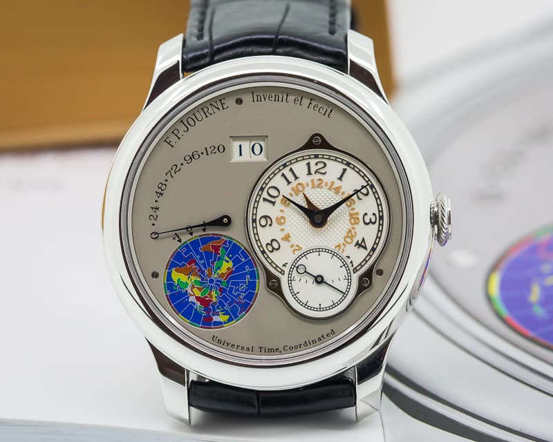 F. P. Journe Octa UTC Platinum Silver Dial