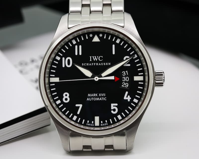 IWC Mark XVII Black Dial SS / SS 