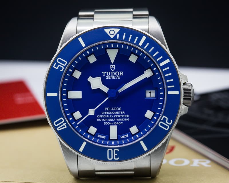 Tudor Pelagos Blue Dial In-House Caliber Titanium 