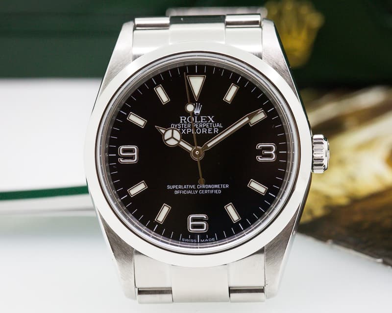 Rolex Explorer I 36MM SS / SS


