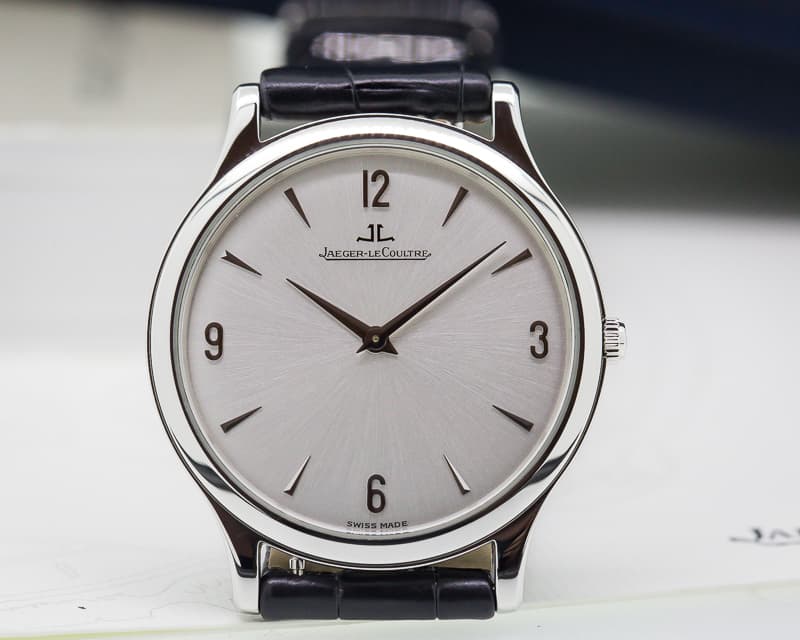 Jaeger LeCoultre Ultra Thin SS Silver Dial / Deployant