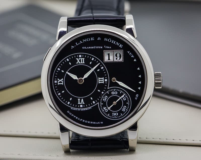 A. Lange and Sohne Lange 1 Luminous 18K White Gold 