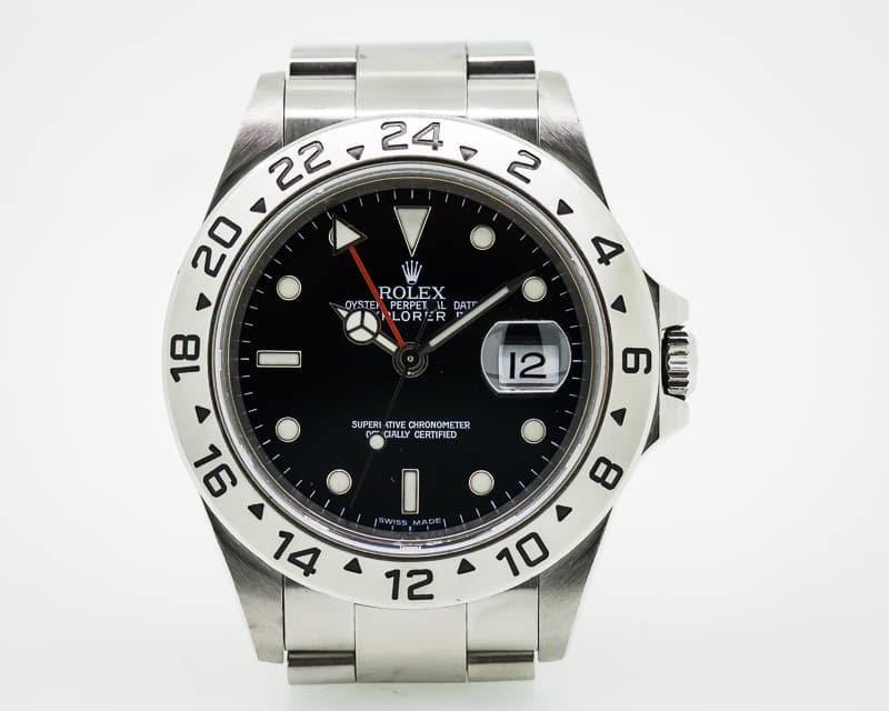 Rolex Explorer II SS Black Dial 