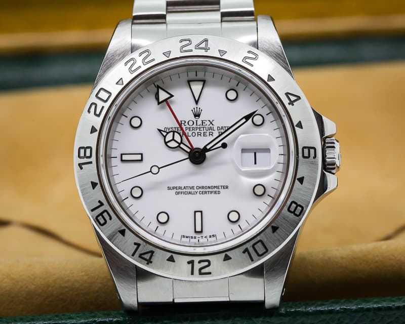 Rolex Explorer II White Dial SS / SS