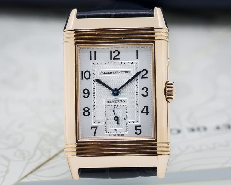 Jaeger LeCoultre Reverso Duo 18K Rose Gold