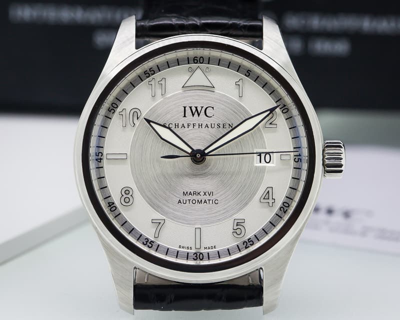 IWC Mark XVI Spitfire SS Silver Dial
